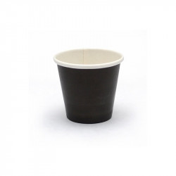 Pot carton noir chaud et froid 45 ml Diam: 4,6 cm 4,6 x 3 x 4 cm x 50 unités