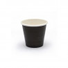 Pot carton noir chaud et froid 45 ml Diam: 4,6 cm 4,6 x 3 x 4 cm x 50 unités