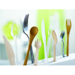 Couteau bambou 16 cm x 50 unités