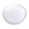 Saladier rond en carton blanc "Buckaty" 480 ml Diam: 15 cm 15 x 13,2 x 4,5 cm x 45 unités