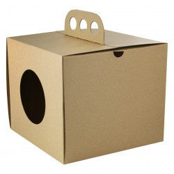 Saladier rond en carton blanc "Buckaty" 580 ml Diam: 15 cm 15 x 13 x 5 cm x 45 unités