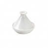 Mini tajine en porcelaine blanche Diam: 9 cm 9 x 9 x 8 cm x 4 unités