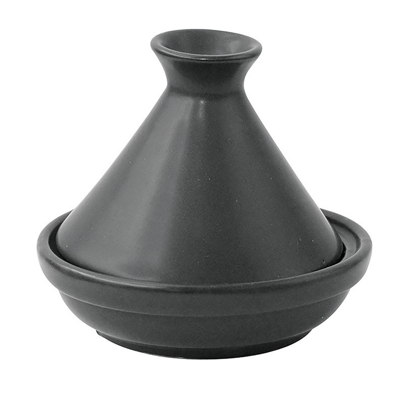 Mini tajine en porcelaine noire Diam: 9 cm 9 x 9 x 8 cm x 4 unités