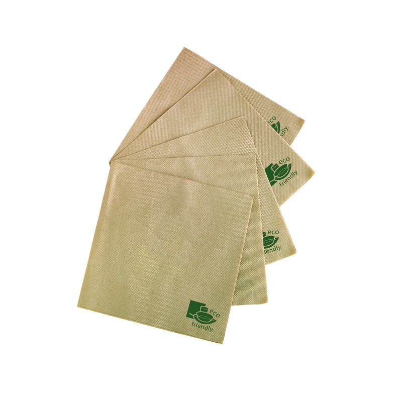 Serviette papier écrue 1 pli pour distributeur 32,5 x 32,5 cm x 250 unités