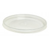 Pot "Deli" rond en carton décor brun 360 ml Diam: 11,4 cm 11,4 x 9,8 x 5,4 cm x 50 unités