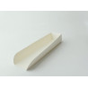 Support hot-dog en carton blanc 25 x 5,5 x 3,5 cm x 50 unités