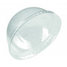 Couvercle PLA dôme transparent Diam: 9,6 cm 9,6 x 4,5 cm x 100 unités