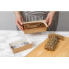 Moule de cuisson carton microflute rectangulaire 10,3 x 5,5 x 4 cm x 650 unités