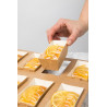 Moule de cuisson carton microflute rectangulaire 10,3 x 5,5 x 4 cm x 650 unités