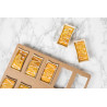 Moule de cuisson carton microflute rectangulaire 20,8 x 8,4 x 5,5 cm x 180 unités