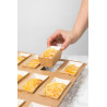 Moule de cuisson carton microflute rectangulaire 20,8 x 8,4 x 5,5 cm x 180 unités