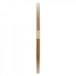 Baguette bambou emballée par paire 24 cm x 100 unités