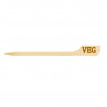 Pique bambou "Teppo Gushi" végétarien "Veg" 9 cm x 100 unités