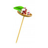 Pique assiette suspendue "Thani" Diam: 6 cm 6 x 6 x 9,3 cm x 24 unités