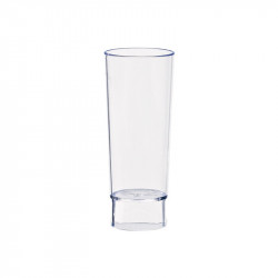 Verrine plastique transparente Pia de contenance 30 ml x 15