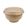 Pot à soupe pulpe avec couvercle  680 ml Diam: 14 cm 14 x 6,5 x 9 cm x 50 unités