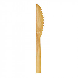 Couteau en bambou 16 cm x...