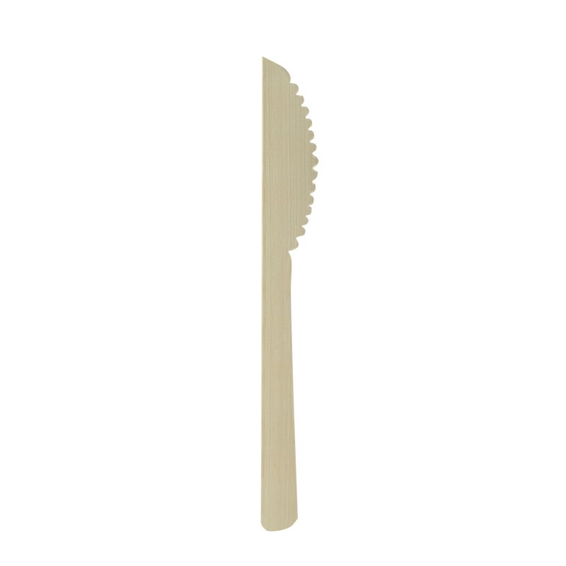 Couteau bambou "Anji" 17 cm x 50 unités