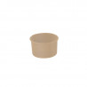Pot carton fibre de bambou chaud et froid 180 ml Diam: 9 cm 9 x 7,5 x 5,8 cm x 50 unités
