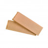 Sac sandwich papier kraft brun ingraissable 10 x 4 x 33 cm x 250 unités