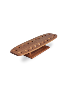 1 Pcs - Support bambou pour cônes - 20 trous, 50 cm x 15 cm x 8,5 cm