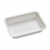 Barquette scellable pulpe laminée PLA 750 ml 19 x 13,7 x 4 cm x 100 unités