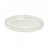 Pot "Deli" rond en carton kraft 700 ml Diam: 11,4 cm 11,4 x 9,1 x 9,8 cm x 50 unités