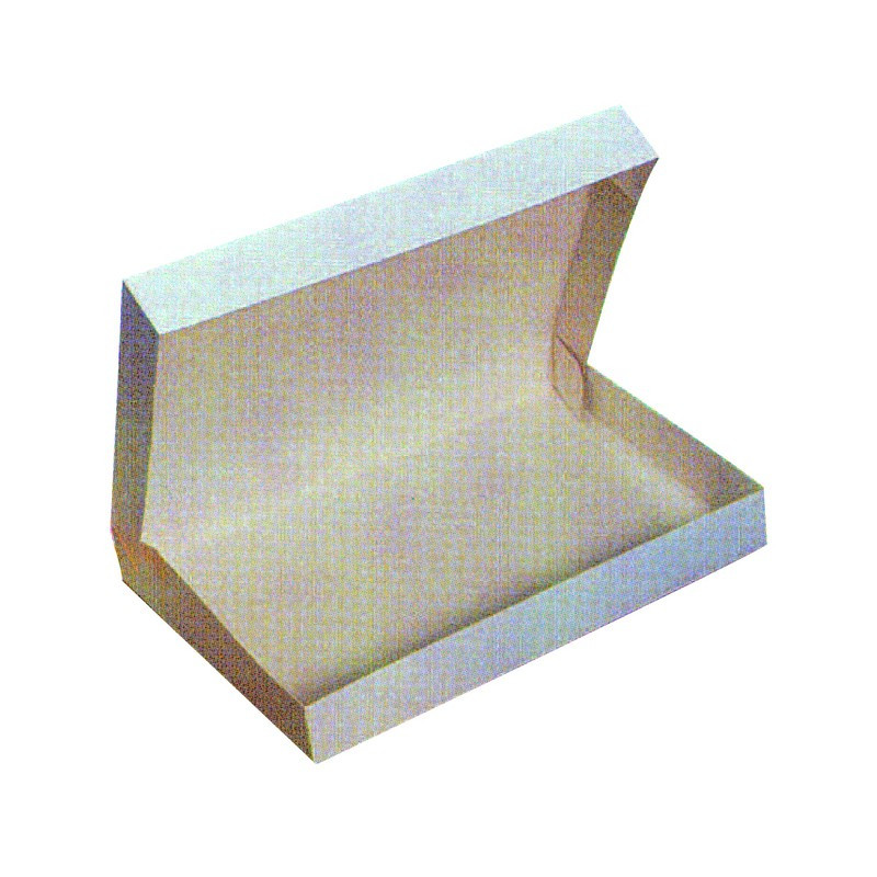 Boîte plateau lunch carton blanc 28 x 20 x 6 cm x 25 unités