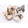 Caissette de cuisson forme tulipe en papier noir ingraissable Diam: 12 cm 12 x 12 cm x 1000 unités