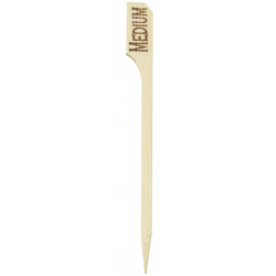 Pic steak bambou "Teppo Gushi" Medium (à point) 9 cm - 100 unités