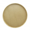 Saladier rond en carton kraft avec couvercle plastique PET "Buckaty" 1200 ml Diam: 18,5 cm 18,5 x 16,1 x 6,5 cm - 25 unités