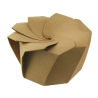 Boite Carton Kraft Refermable Pliage Origami x100Pcs