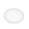 Couvercle réemployable en plastique RPET translucide  H7 mm, 4pcs