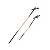 100 Pcs - Pique bambou noir torsadé "Tingi" 10 cm