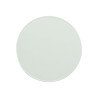 Couvercle plat blanc en carton sans matière plastique, Waterbased Ø74mm H12 mm, 50pcs