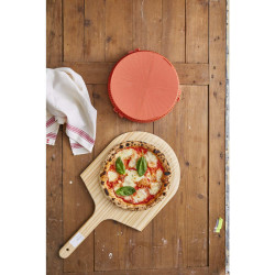 Pelle à pizza en bois 300x H12 mm, 2pcs