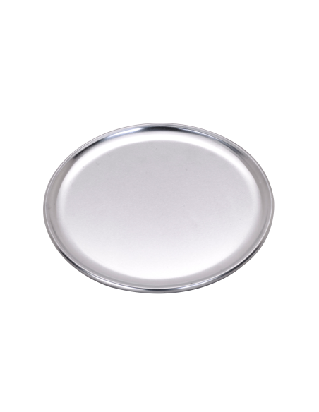 Plateau pour pizza en aluminium  diamètre  Ø203mm H8 mm, 12pcs
