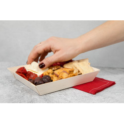 Serviette de table coton rouge  L400x395 mm, 50 unités