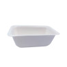 Barquette scellable pulpe laminée PLA   137x95, H45 mm, 100pcs