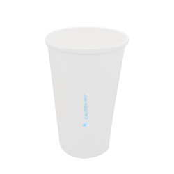 Gobelet AirCup en carton blanc Ø62mm 62x46, H62 mm, 50pcs