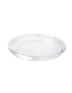50 Pcs - Couvercle PET transparent rentrant - Diam: 11,7 cm, Adapté pour contenants 11,6 cm