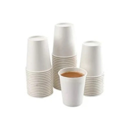 Gobelet Blanc ImprimÃ© Kraft - 450 ml - 9 cm x 6 cm x 13.4 cm - 50 unitÃ©s