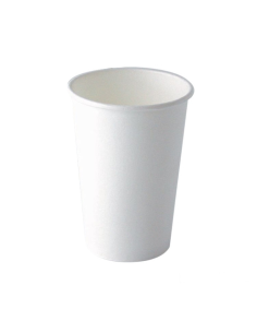 Gobelet en carton blanc