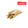 100 Pcs - Sac en papier kraft brun - 39 x 20 x 80 cm, idéal pour le rangement