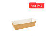 180 Pcs - Moule de cuisson carton microflute - 20,8 x 8,4 x 5,5 cm