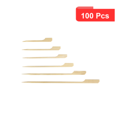 100 Pcs - Pique bambou Teppo Gushi - 15 cm, Idéal pour cocktails