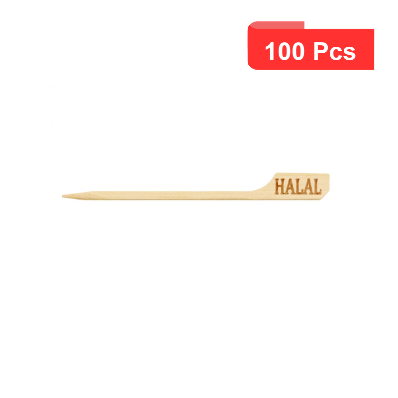 100 Pcs - Pique bambou "Teppo Gushi" - Halal, 9 cm 100 Pcs - Pique bambou "Teppo Gushi" - Halal, 9 cm