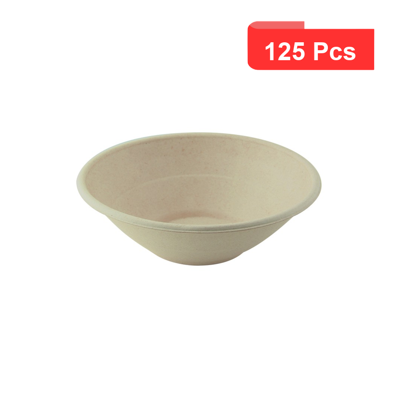 125 Pcs - Bol rond brun "Poke" - 950 ml, Diam: 19,6 cm, Hauteur: 6,3 cm 125 Pcs - Bol rond brun "Poke" - 950 ml, Diam: 19,6 cm, Hauteur: 6,3 cm