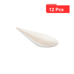 12 Pcs - Mise en bouche pulpe "Drop" - 10,2 x 5,2 cm, Hauteur: 3 cm
