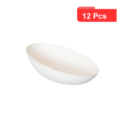 12 Pcs - Mise en bouche pulpe "Eggster" - 5,5 x 8 x 8 cm, parfait pour présentation
